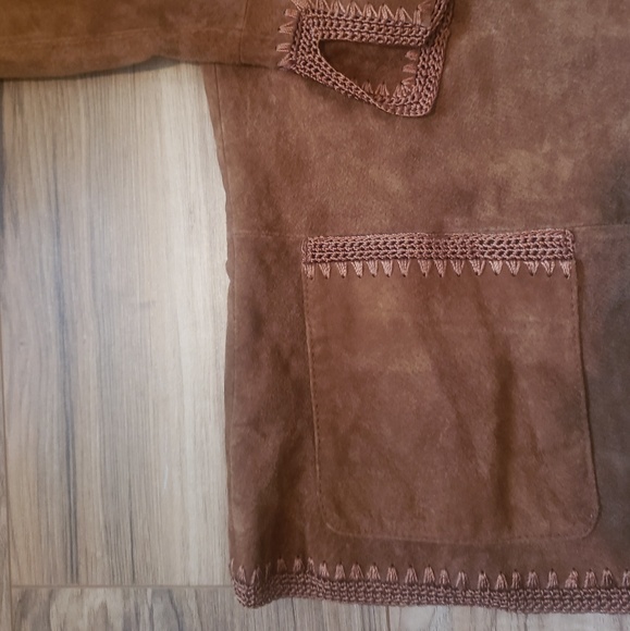 VINTAGE Suede Jacket - Picture 2 of 3